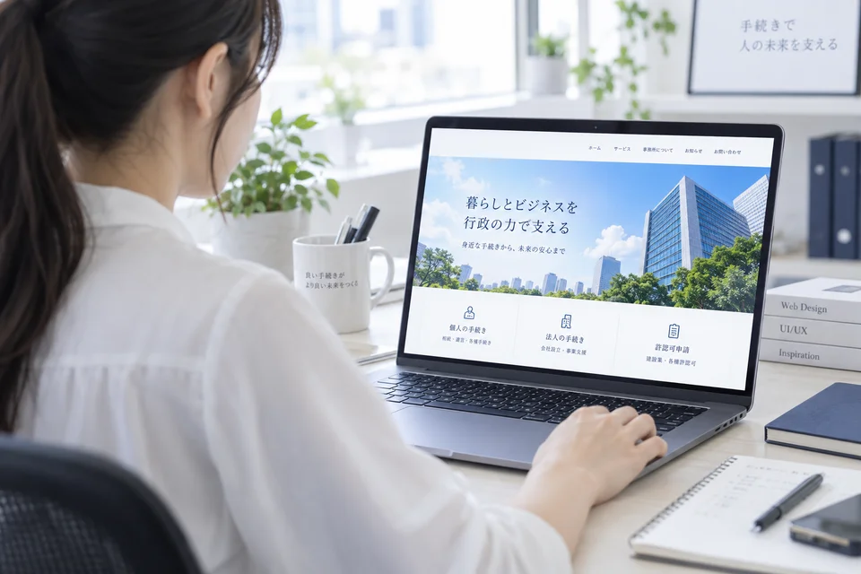 LawPro 事務局が専門情報サイトを制作するイメージ